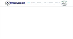 Desktop Screenshot of essenwelding.com